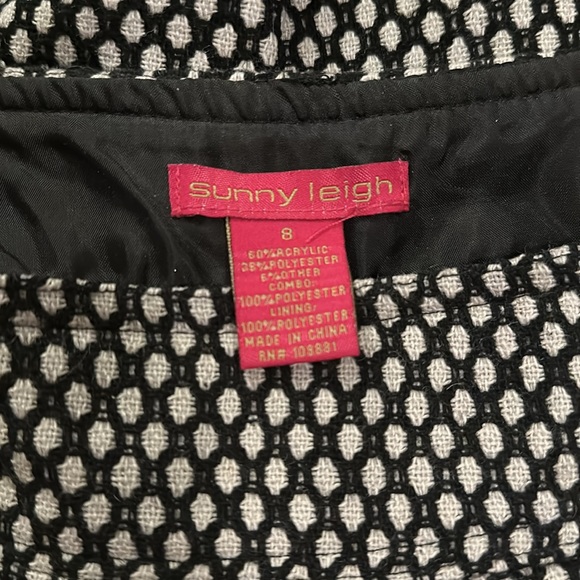 VINTAGE Sunny Leigh A-Line Skirt 8 - Picture 4 of 4